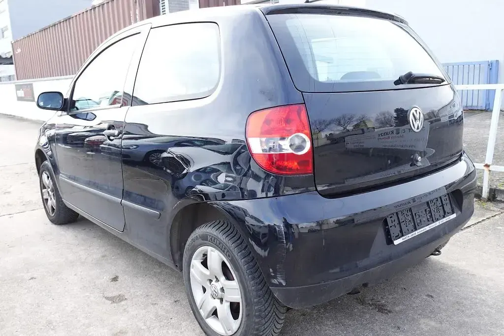 Gebraucht VW Fox 75 PS (55 kW) 2008 Schwarz Kleinwagen