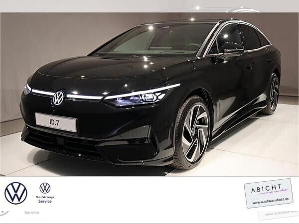 Schwarz (grenadillschwarz) Neu 2025 VW ID.7 Pro S Limousine | 74.119 € - Bild 1/4