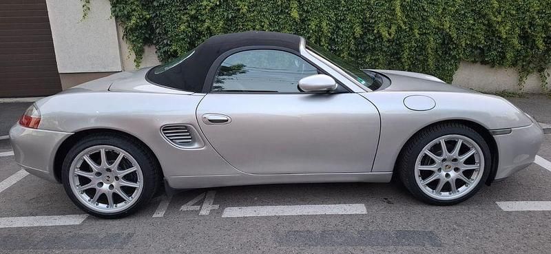 Gebraucht Porsche Boxster 204 PS (150 kW) 1997 Grau Cabrio