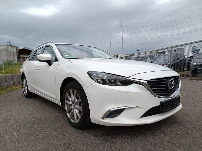 Gebraucht Mazda 6 Exclusive-Line 150 PS (110 kW) 2017 Weiß Kombi