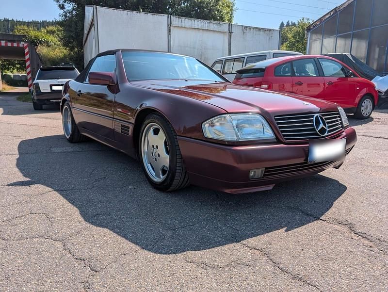 Gebraucht Mercedes SL320 231 PS (169 kW) 1993 Rot Cabrio