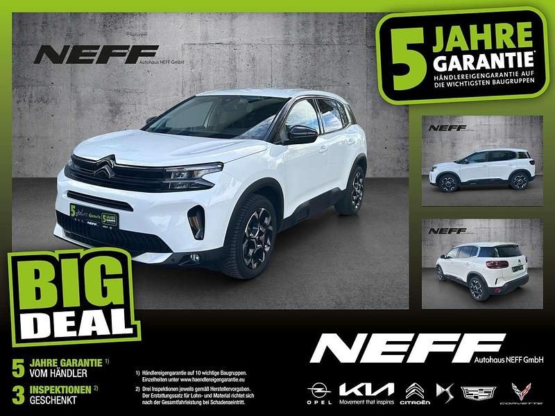 Lack weiss banquise/typ aussen Gebraucht 2023 Citroën C5 Aircross Feel SUV | 26.990 € (Teuer) - Bild 1/4