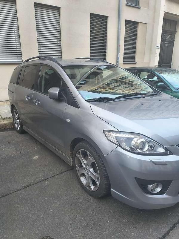 Gebraucht Mazda 5 Active Plus 145 PS (106 kW) 2010 Silber Van / Kleinbus