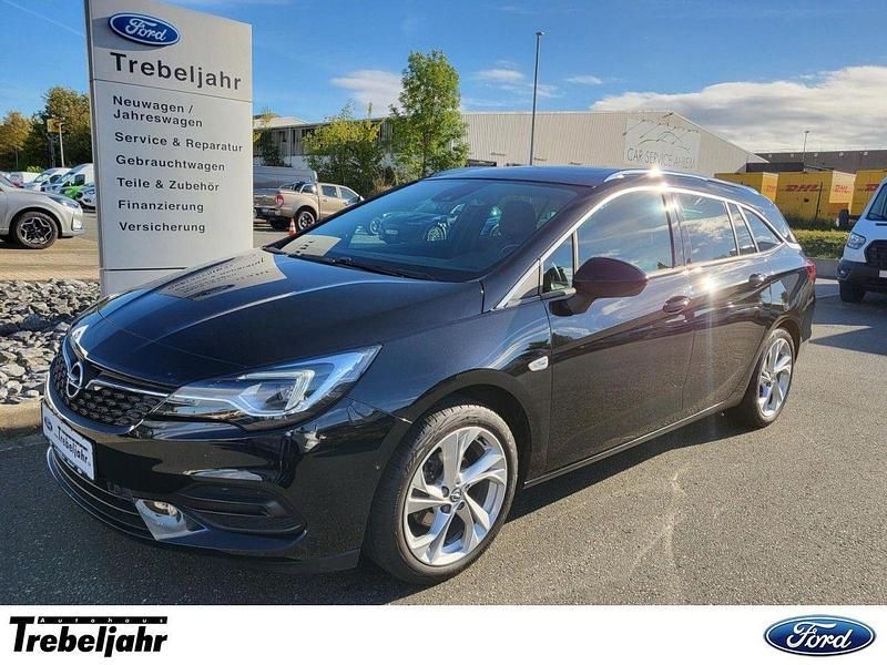 Schwarz Gebraucht 2021 Opel Astra Elegance Kombi | 16.490 € (Fairer Preis) - Bild 1/4