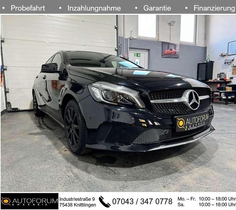 Schwarz Gebraucht 2018 Mercedes A180 Limousine | 16.790 € (Fairer Preis) - Bild 1/3