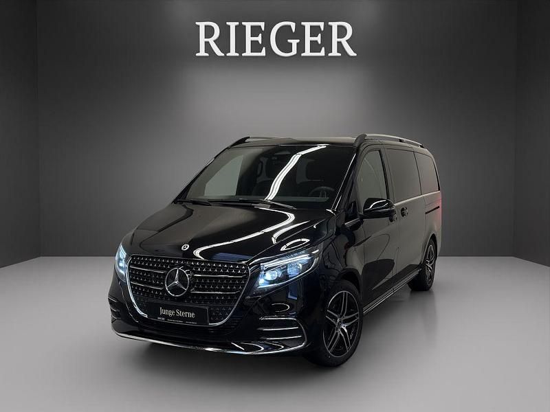 Schwarz Gebraucht 2025 Mercedes V250 Avantgarde Van / Kleinbus | 84.899 € - Bild 1/4