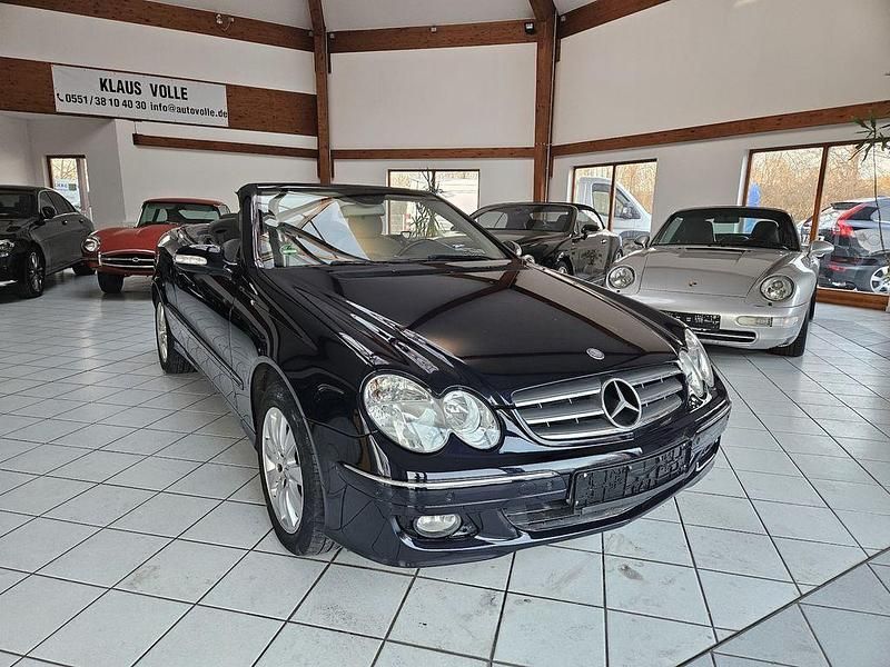 Gebraucht Mercedes CLK200 Elegance 163 PS (119 kW) 2006 Blau Cabrio