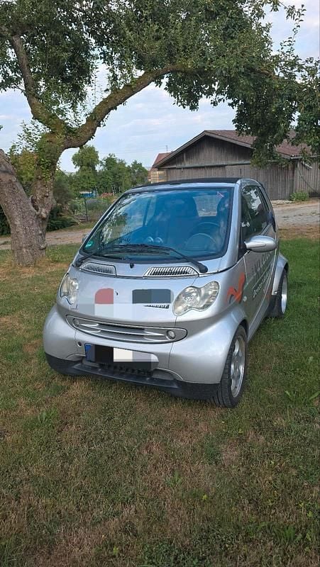 Silber Gebraucht 2002 Smart ForTwo Cabrio Brabus Cabrio | 1.450 € (Guter Preis) - Bild 1/4