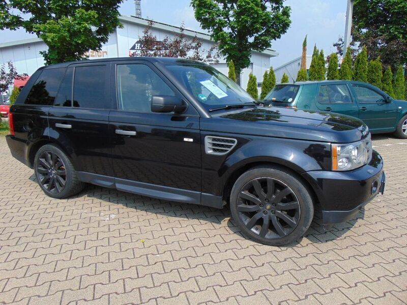 Santorini black (metallic) Gebraucht 2009 Land Rover Range Rover Sport HSE SUV | 12.698 € (Fairer Preis) - Bild 1/4