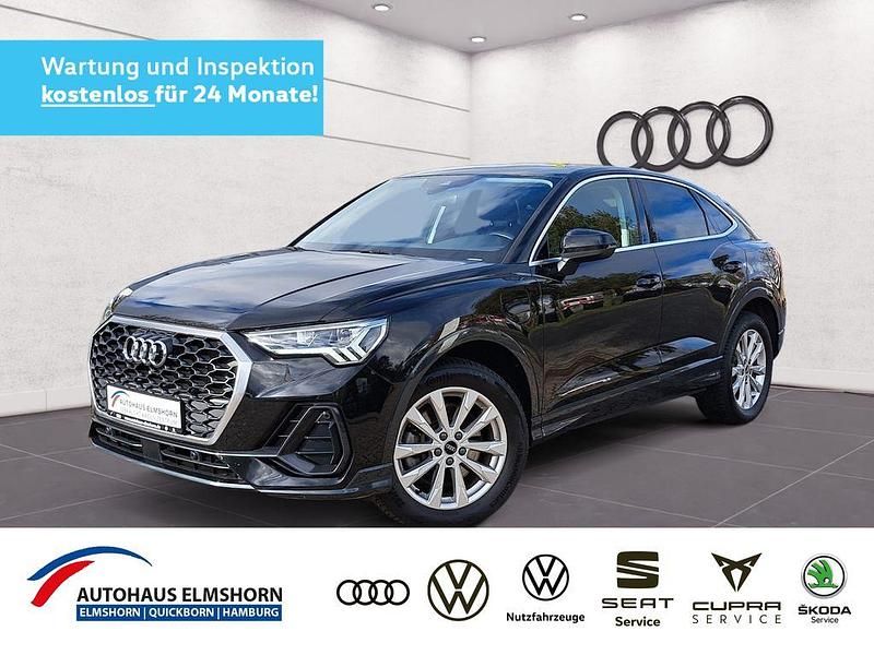 Mythosschwarz metallic Gebraucht 2021 Audi Q3 Sportback Sport SUV | 35.910 € (Teuer) - Bild 1/3