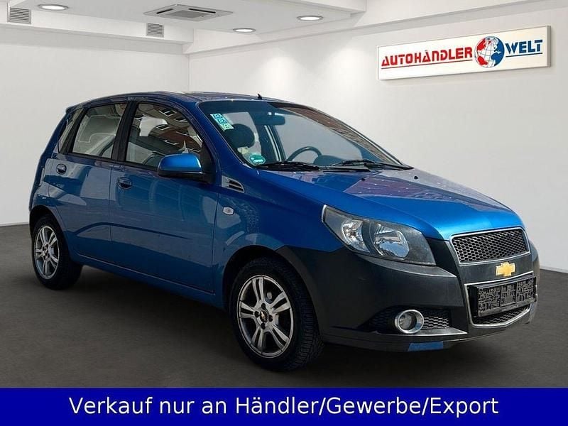 Gebraucht Chevrolet Aveo LT 101 PS (74 kW) 2011 Blau Kleinwagen