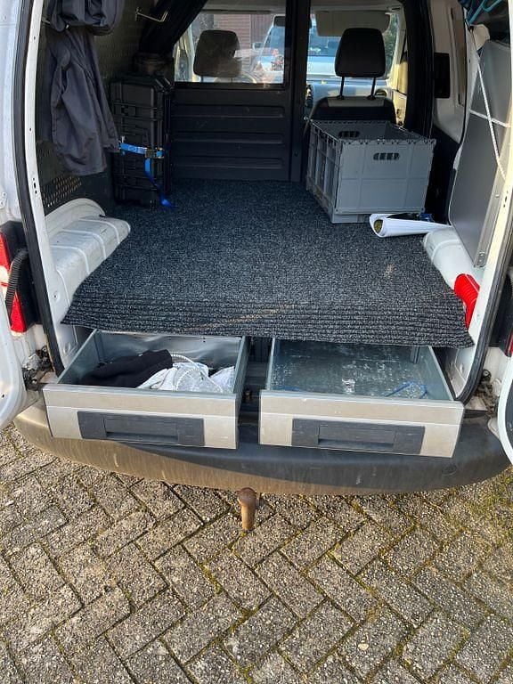 Gebraucht VW Caddy 109 PS (80 kW) 2011 Weiß Van / Kleinbus