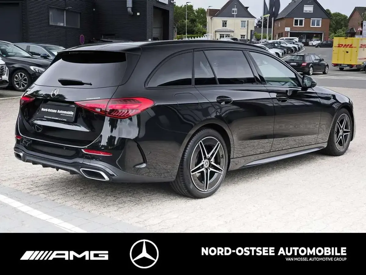 Gebraucht Mercedes C180 Advanced Plus 170 PS (125 kW) 2025 Metalliclack obsidianschwarz Kombi