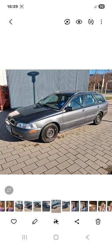 Gebraucht Volvo V40 2002 Grau Limousine