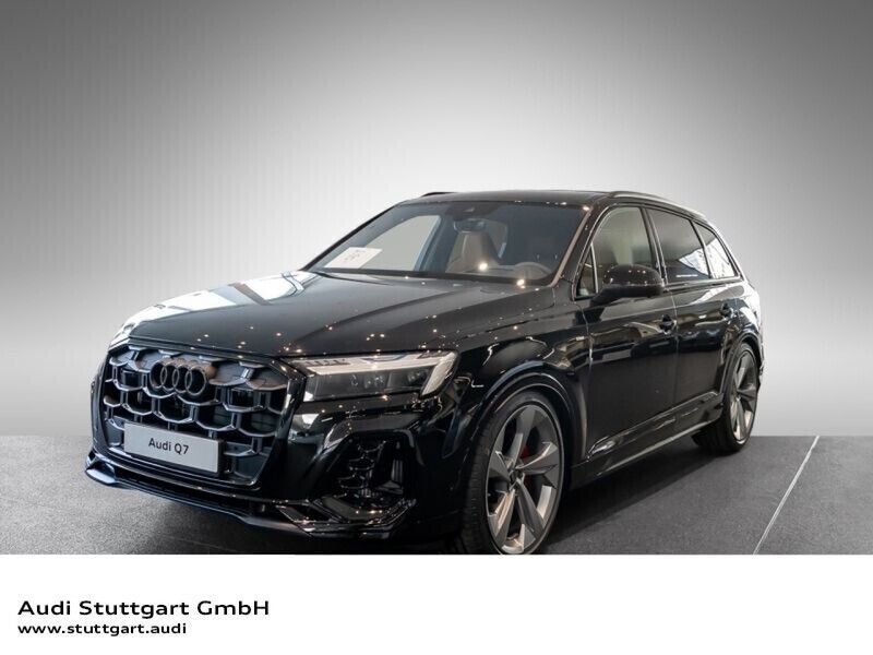 Mythosschwarz Gebraucht 2025 Audi Q7 S-Line SUV | 96.910 € - Bild 1/4