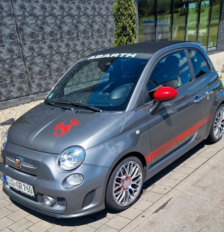 Grau Gebraucht 2016 Abarth 595 Turismo Kleinwagen | 13.500 € (Guter Preis) - Bild 1/4