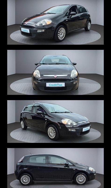 Gebraucht Fiat Punto 77 PS (56 kW) 2010 Schwarz Kleinwagen