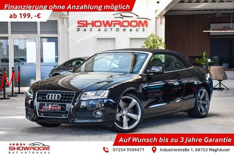 Schwarz Gebraucht 2011 Audi A5 Cabriolet S-Line Cabrio | 19.650 € (Teuer) - Bild 1/4