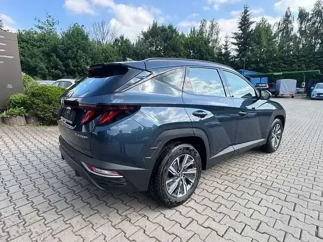 Gebraucht Hyundai Tucson Select 150 PS (110 kW) 2021 Teal blue / met SUV
