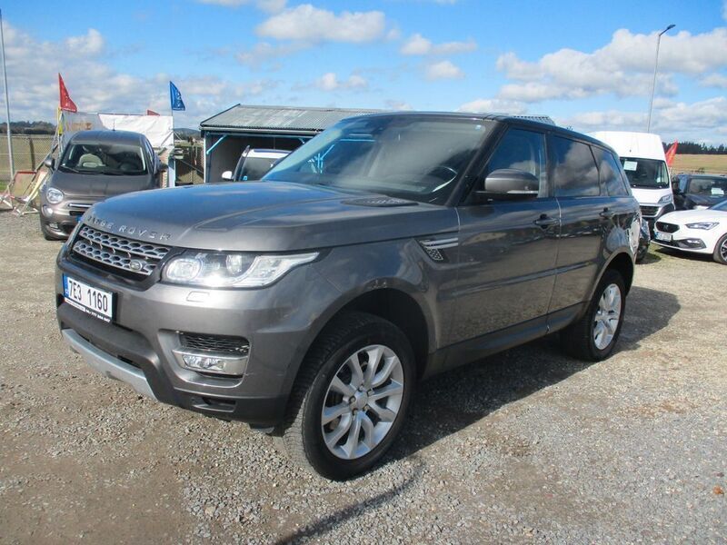 Grau Gebraucht 2015 Land Rover Range Rover Sport HSE SUV | 14.800 € (Superpreis) - Bild 1/4