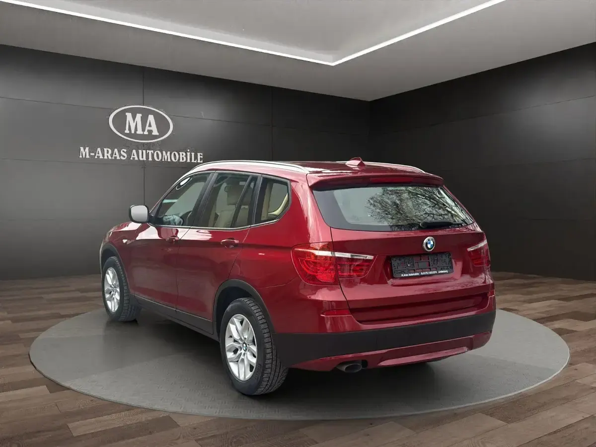 Second-hand BMW X3 Performance 184 CP (135 kW) 2012 Roșu SUV