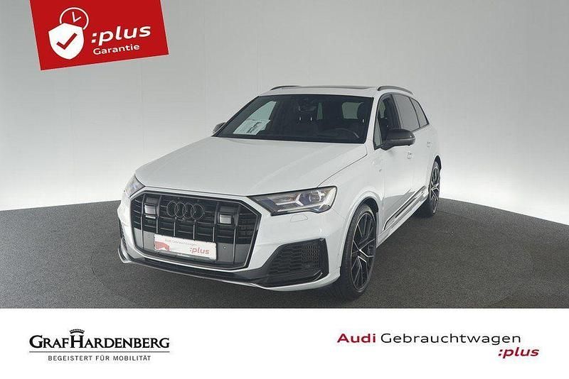 Gletscherweiß metallic Gebraucht 2022 Audi Q7 Ambiente SUV | 63.930 € (Teuer) - Bild 1/4