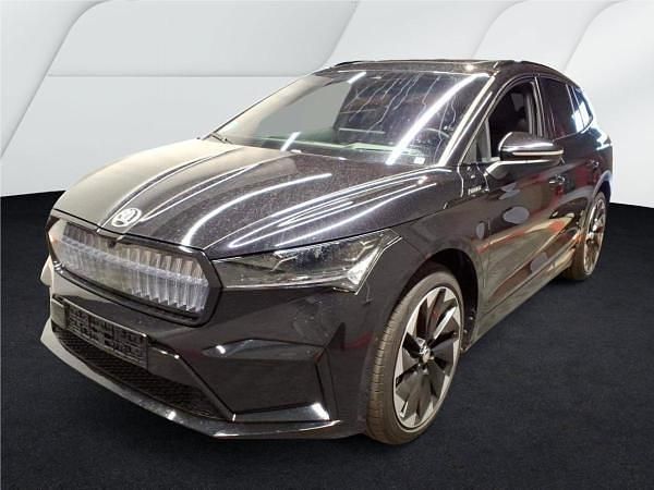 Schwarz (schwarzmagic) Gebraucht 2024 Skoda Enyaq iV SportLine SUV | 45.950 € (Superpreis) - Bild 1/4