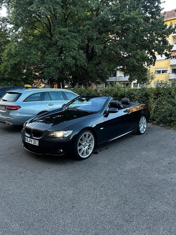 Schwarz Gebraucht 2007 BMW 335 Cabriolet M Performance Cabrio | 13.699 € (Fairer Preis) - Bild 1/4