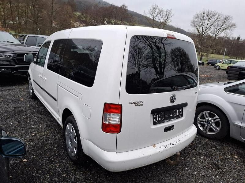 Gebraucht VW Caddy Maxi Life Life 105 PS (77 kW) 2008 Weiß Van / Kleinbus