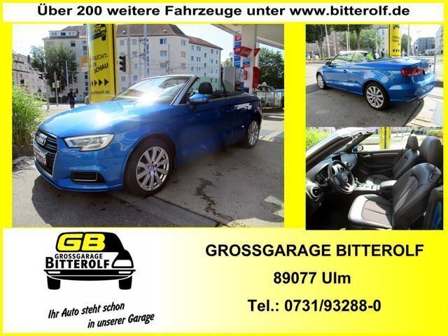 Arablaumetallic Gebraucht 2020 Audi A3 Cabriolet Design Cabrio | 22.990 € (Fairer Preis) - Bild 1/4