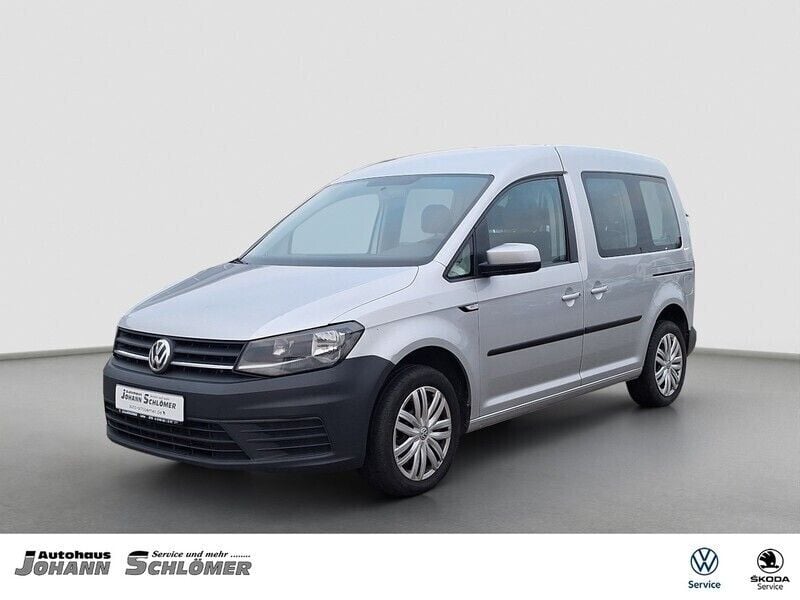 Gebraucht VW Caddy Trendline 150 PS (110 kW) 2019 Reflexsilber Van / Kleinbus