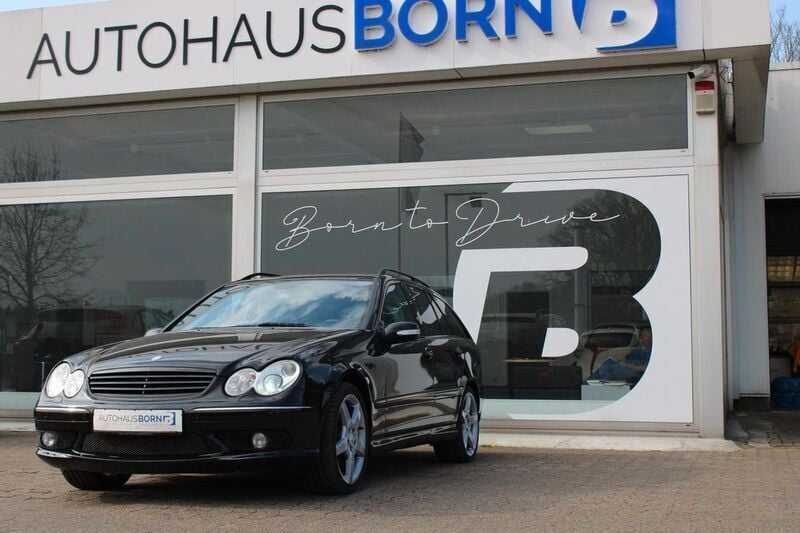 Schwarz Gebraucht 2004 Mercedes C55 AMG AMG Kombi | 12.990 € - Bild 1/4