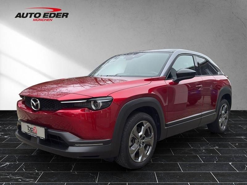 Gebraucht Mazda MX30 106 kW (145 PS) 2021 Magmarot (metallic) SUV
