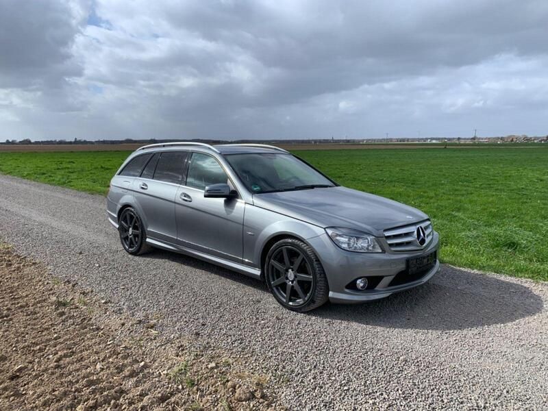 Silber Gebraucht 2010 Mercedes C200 AMG Kombi | 7.999 € (Fairer Preis) - Bild 1/4