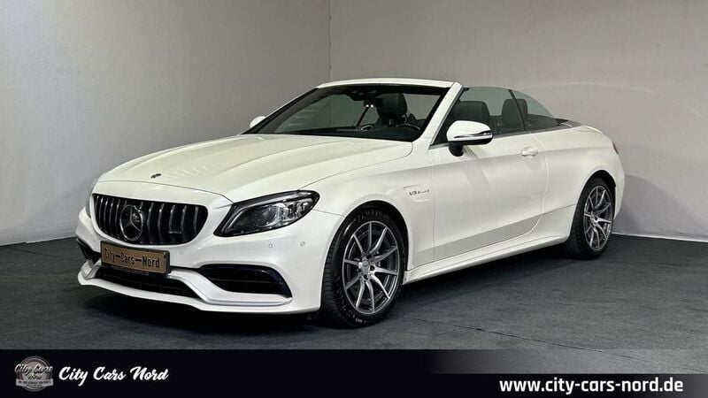 Diamantweiss lack Gebraucht 2019 Mercedes C63 AMG AMG Cabrio | 55.700 € (Superpreis) - Bild 1/4