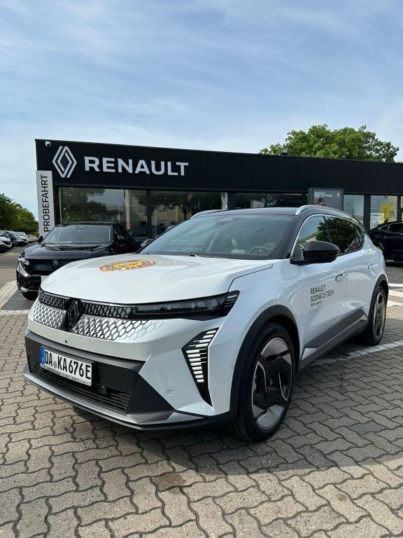 Gebraucht Renault Scénic Iconic 160 kW (218 PS) 2024 Perlmuttweiss metallic/dach i Van / Kleinbus