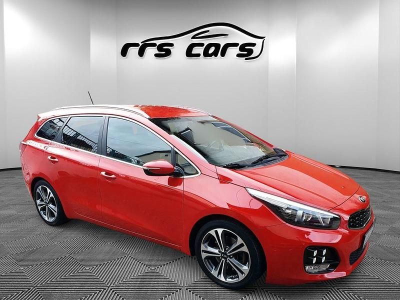 Rot Gebraucht 2016 Kia Ceed Sportswagon GT-Line Kombi | 10.970 € (Fairer Preis) - Bild 1/4