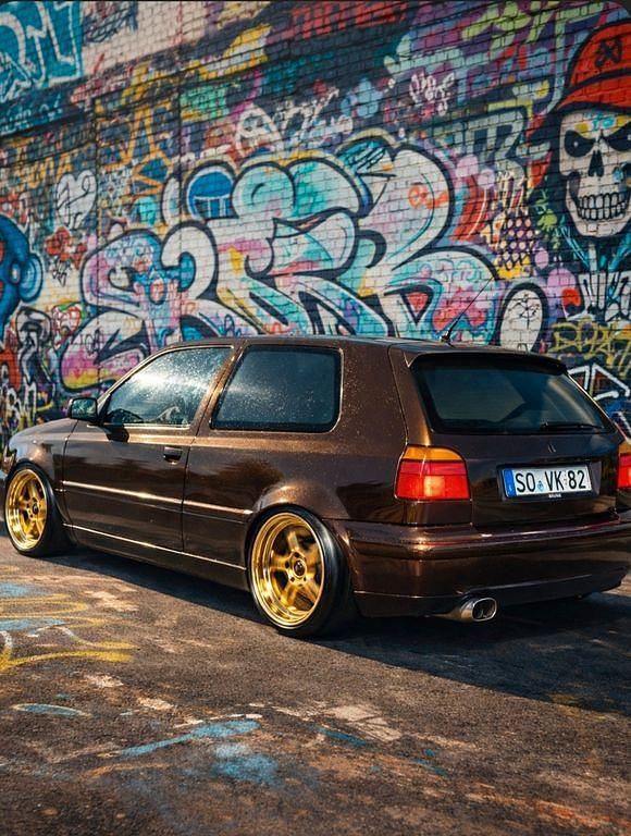Gebraucht VW Golf III Highline 190 PS (139 kW) 1996 Braun Limousine
