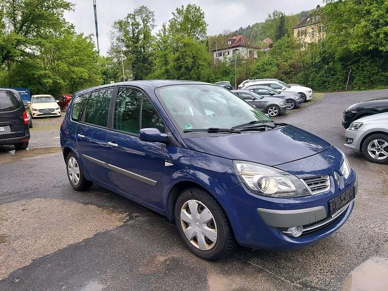 Gebraucht Renault Scénic II Avantage 111 PS (81 kW) 2008 Blau Van / Kleinbus