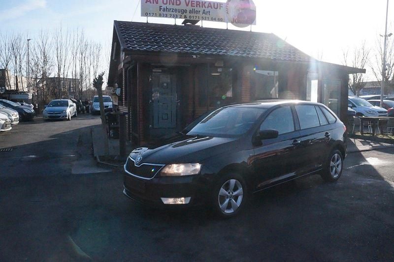 Gebraucht Skoda Rapid Ambition 105 PS (77 kW) 2014 Schwarz Limousine