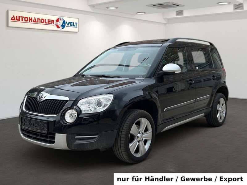 Schwarz Gebraucht 2012 Skoda Yeti SUV | 4.699 € (Guter Preis) - Bild 1/3
