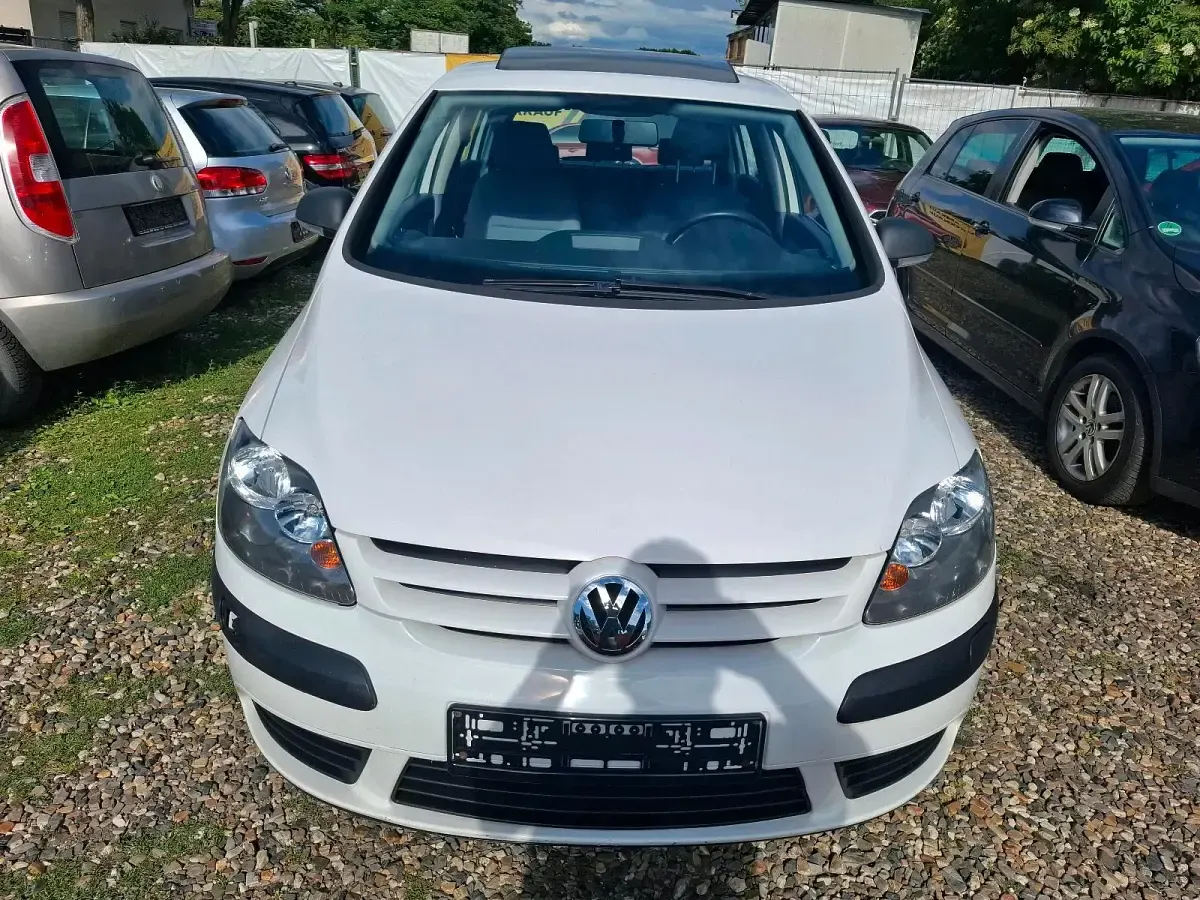 Gebraucht VW Golf VI S 80 PS (58 kW) 2008 Weiß Kleinwagen