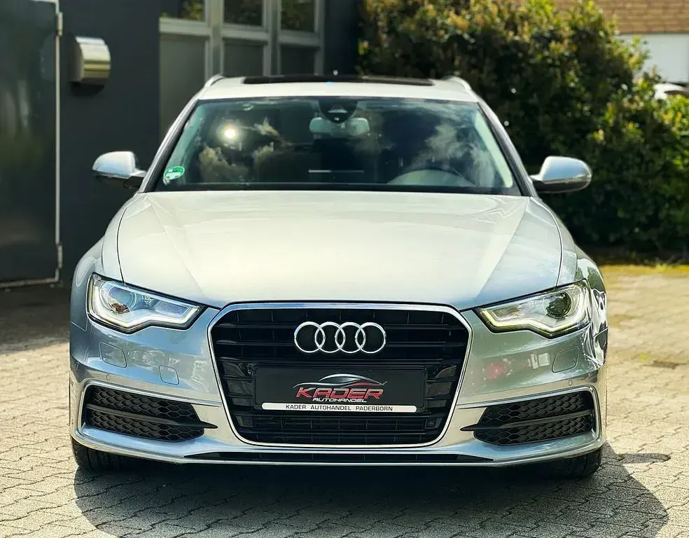 Używany Audi A6 S-Line 177 KM (130 kW) 2014 Szary Kombi