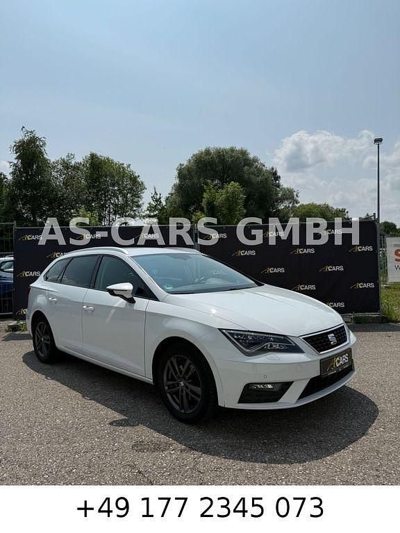 Gebraucht Seat Leon ST Style 110 PS (80 kW) 2018 Weiß Kombi