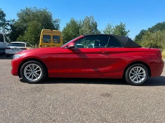 Gebraucht BMW 220 Advantage 184 PS (135 kW) 2017 Rot Cabrio