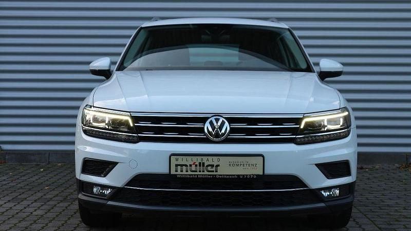 Gebraucht VW Tiguan Highline 150 PS (110 kW) 2019 Pure withe SUV