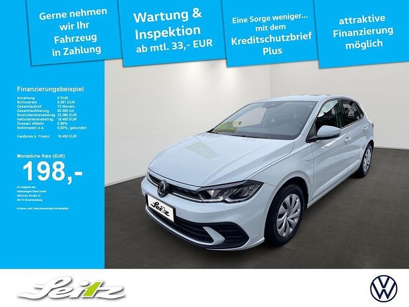Weiß Gebraucht 2024 VW Polo Life Limousine | 18.450 € (Fairer Preis) - Bild 1/3