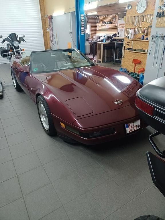 Gebraucht Corvette C4 306 PS (225 kW) 1993 Rot Cabrio