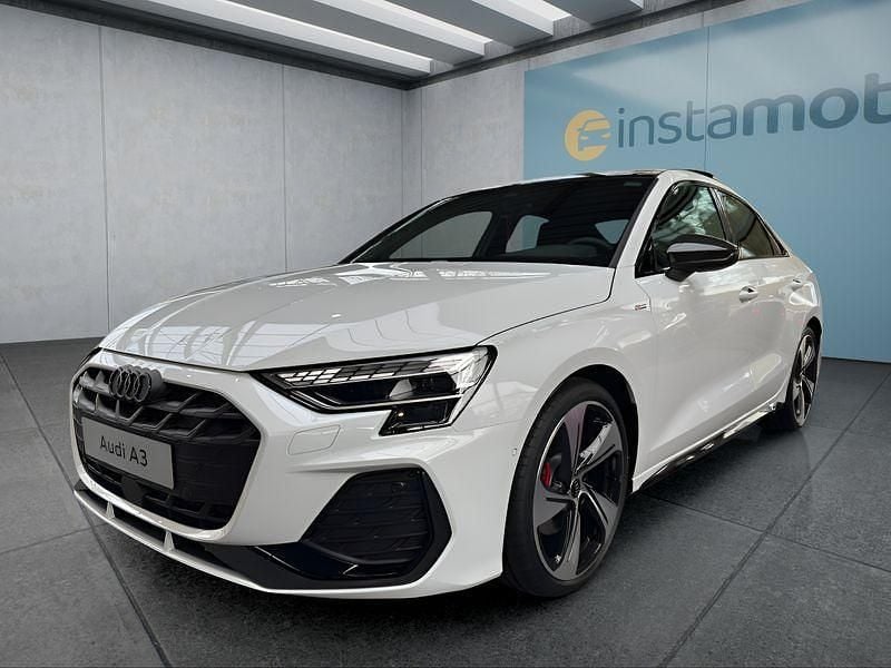 Weiß Gebraucht 2025 Audi A3 Limousine | 53.799 € - Bild 1/4