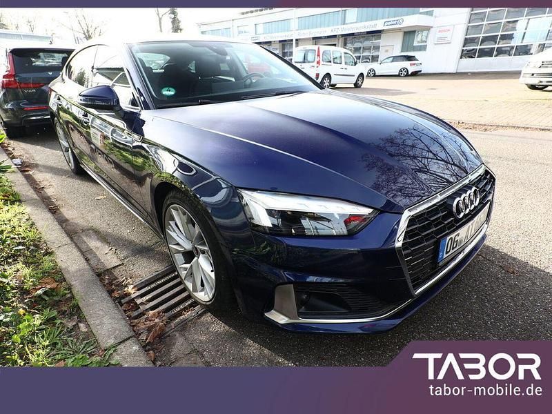 Gebraucht Audi A5 Sportback Advanced Plus 204 PS (150 kW) 2021 Blau Kleinwagen